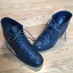 Vintage Navy Booties